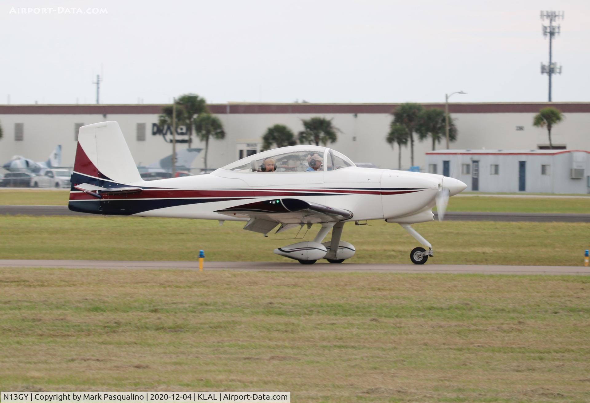 N13GY, 2001 Vans RV-8A C/N 81355, Vans RV-8A
