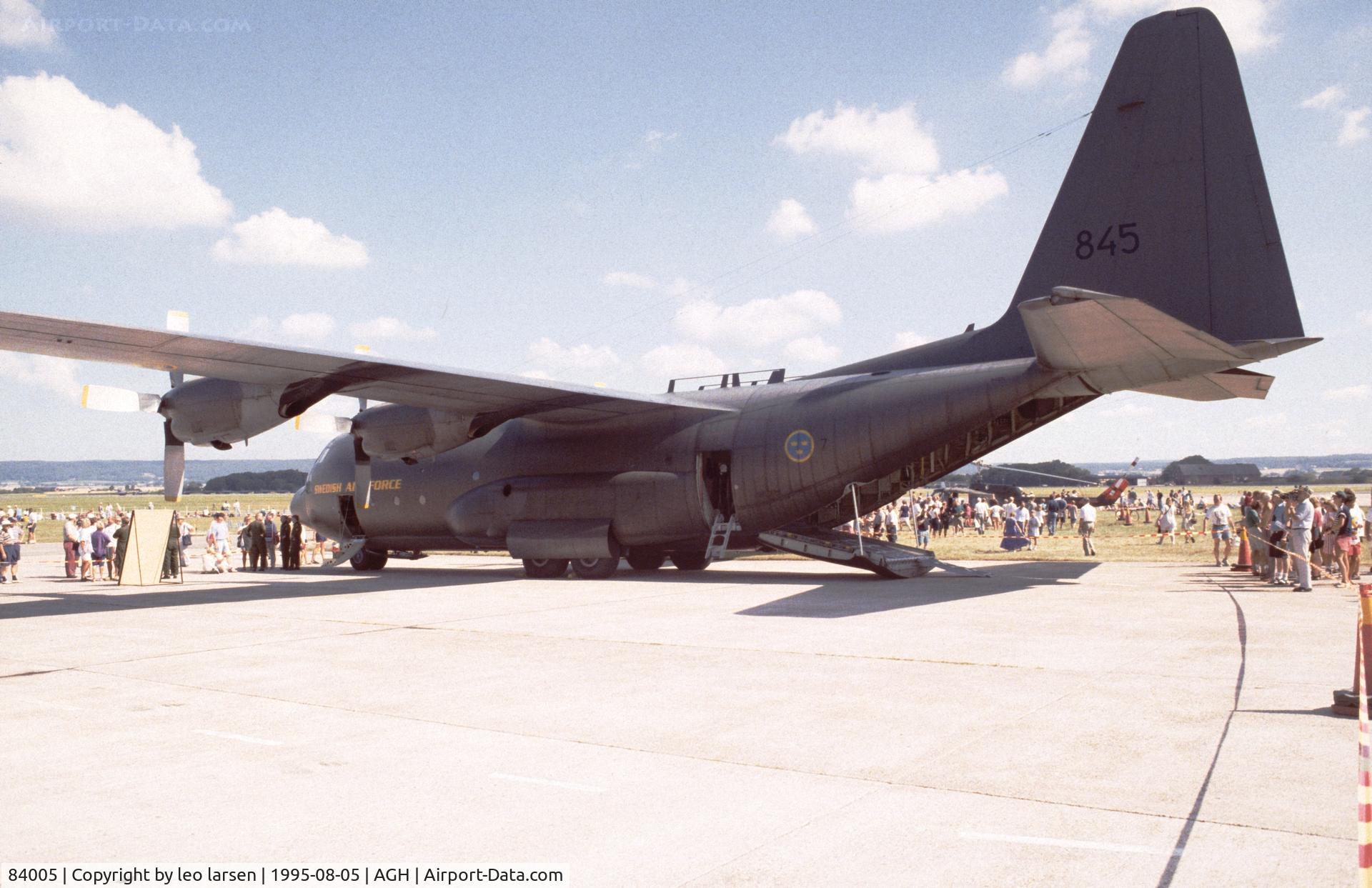84005, Lockheed C-130H Hercules C/N 382-4884, Ängelholm 5.8.1995