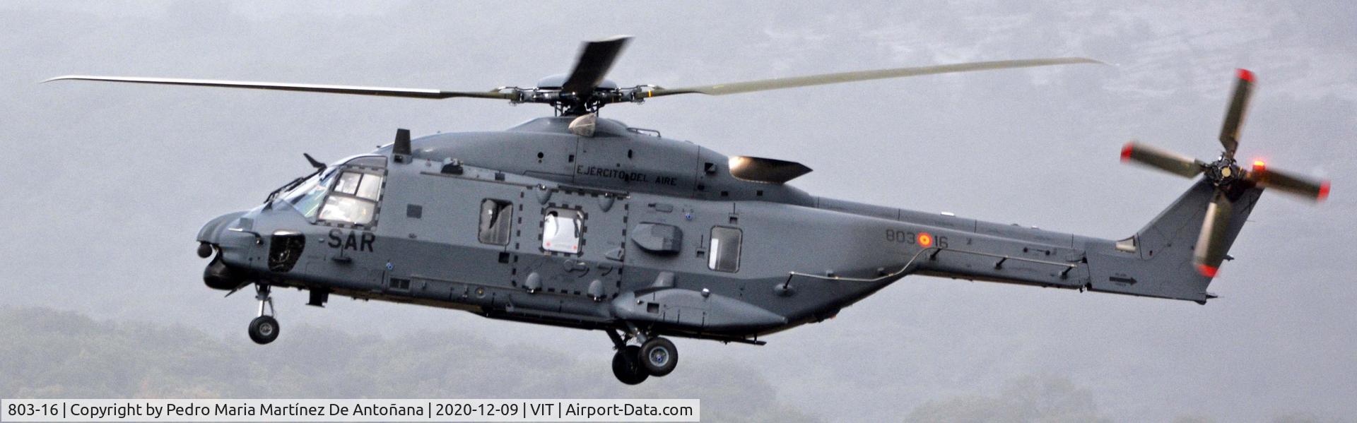 803-16, 2020 NHI NH90 TTH C/N 1425, Aeropuerto de Foronda - Vitoria-Gasteiz - Euskadi - España