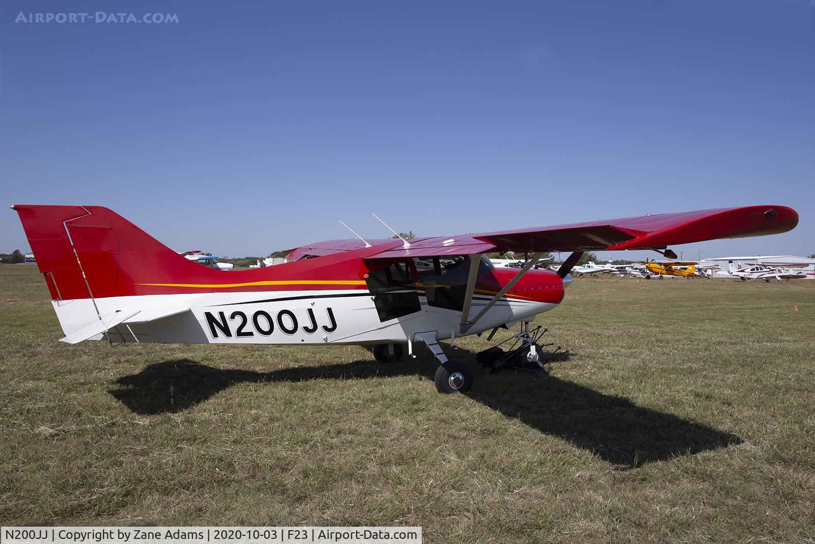 N200JJ, 1966 Beech 35-C33A Debonair C/N CE-112, 2020 Ranger Antique Airfield Fly-In, Ranger, TX