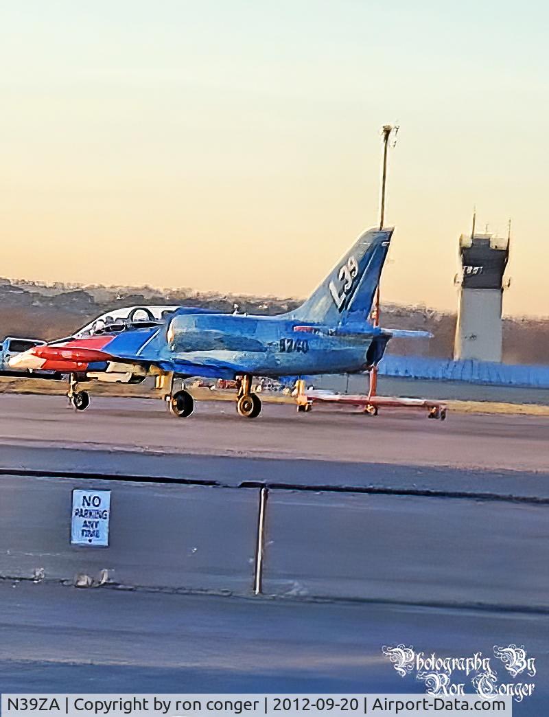 N39ZA, Aero L-39ZA Albatros C/N 5240, Seen this this morning on my way to work @ Johnson County Executive Airport preparing for take off . shot this from my phone as that's all I carry in my work truck