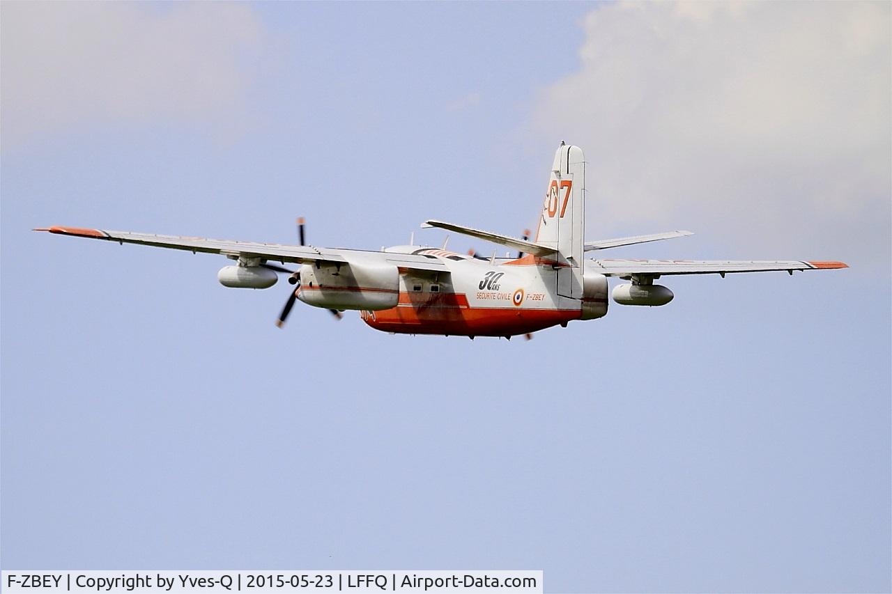 F-ZBEY, Grumman TS-2A/Conair Turbo Firecat C/N 400 (017), Grumman TS-2A-Conair Turbo Firecat, On display, La Ferté-Alais airfield (LFFQ) Airshow 2015