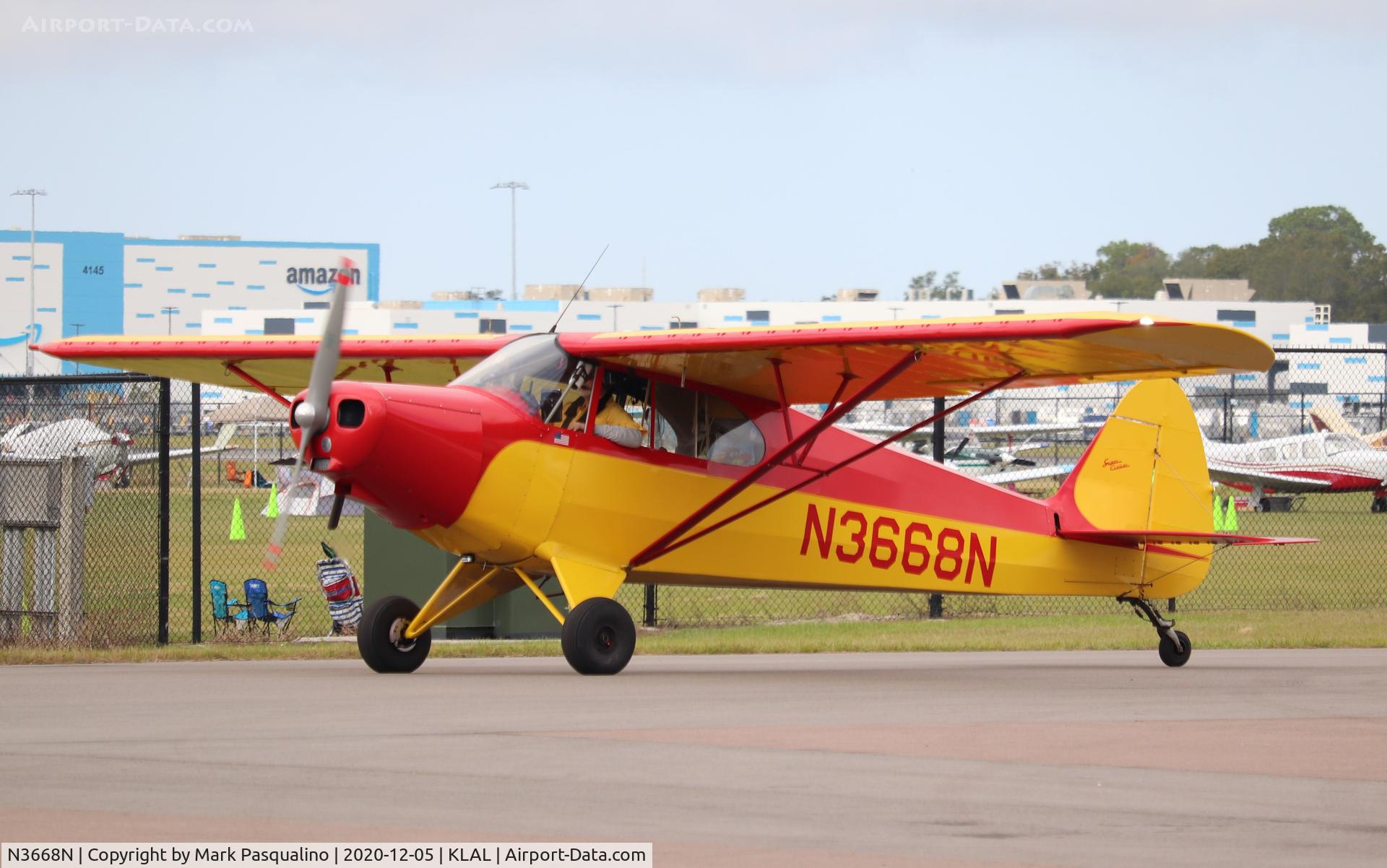 N3668N, 1947 Piper PA-12 Super Cruiser C/N 12-1919, Piper PA-12