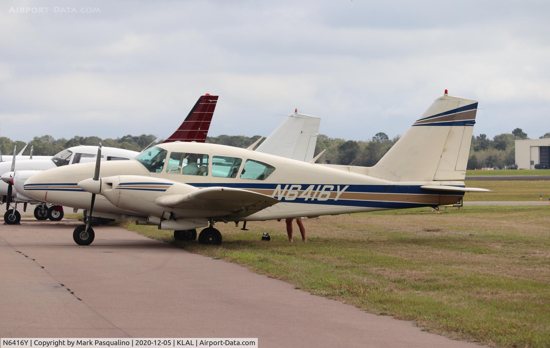 N6416Y, 1967 Piper PA-23-250 C/N 27-3708, Piper PA-23-250