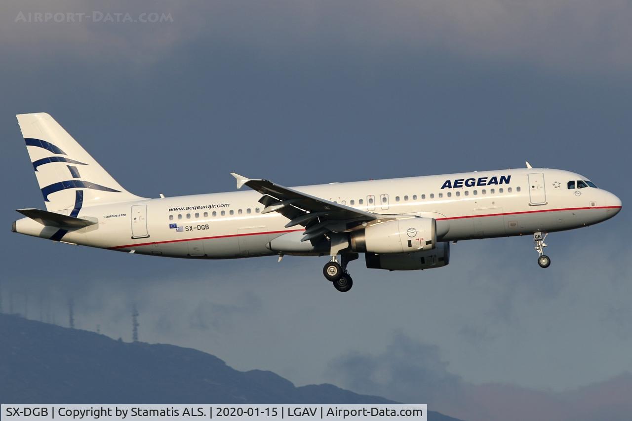 SX-DGB, 2009 Airbus A320-232 C/N 4165, Aegean Airlines