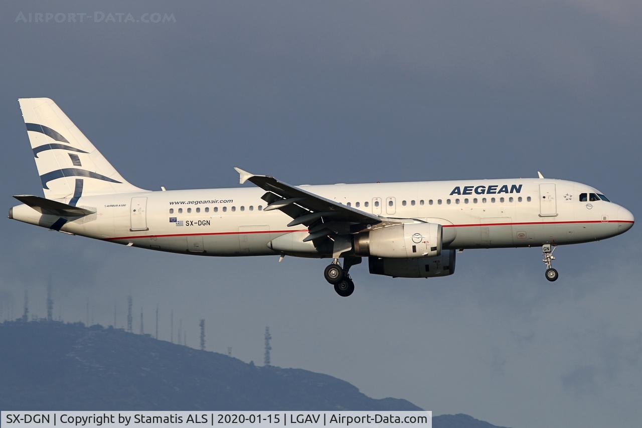 SX-DGN, 2006 Airbus A320-232 C/N 2828, Aegean Airlines