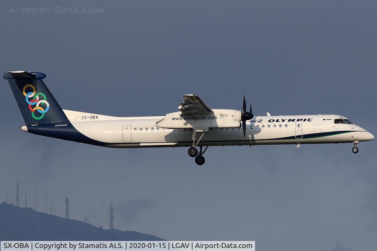 SX-OBA, 2009 De Havilland Canada DHC-8-402Q Dash 8 C/N 4267, Olympic Air