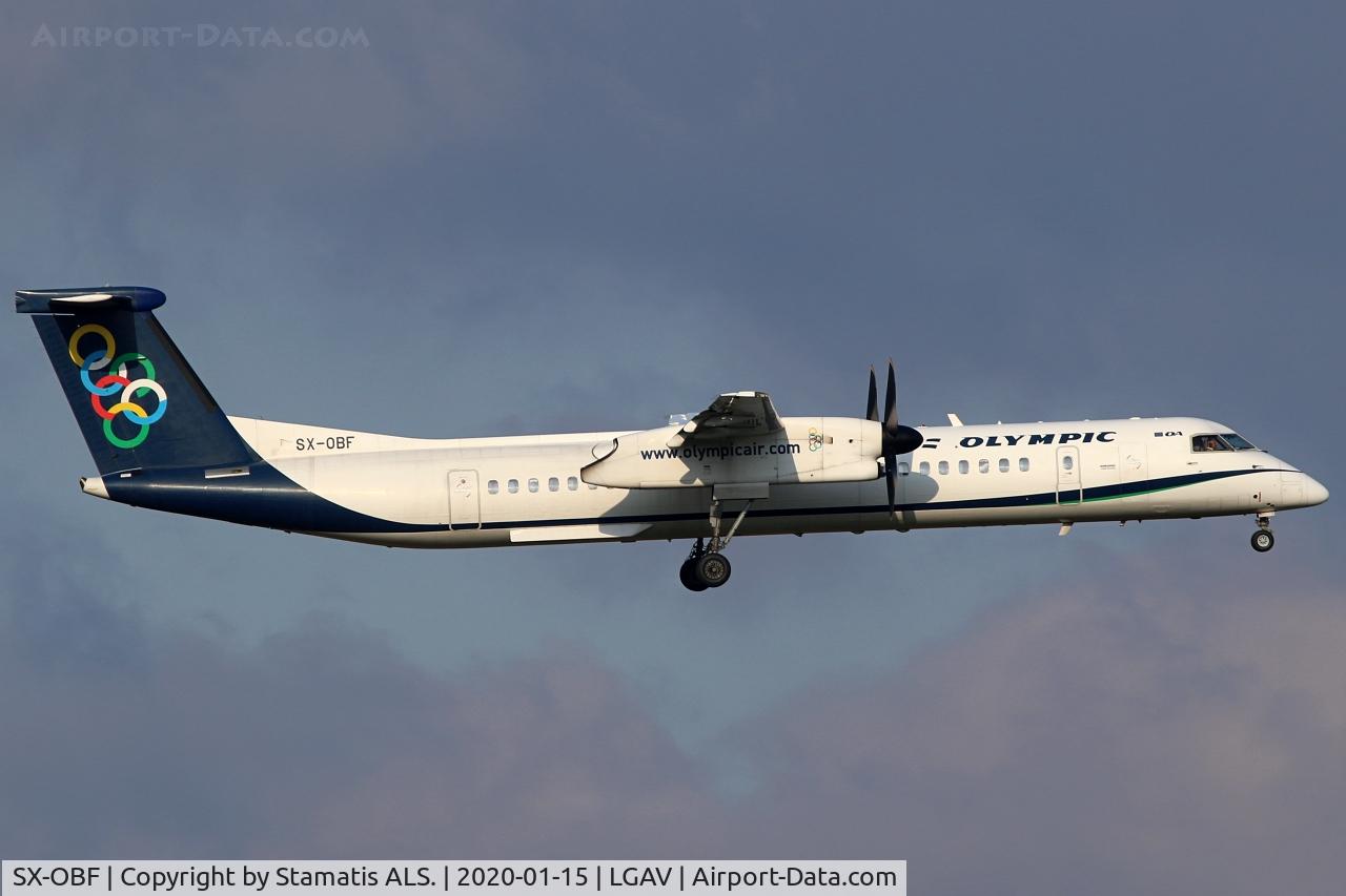 SX-OBF, 2010 De Havilland Canada DHC-8-402Q Dash 8 C/N 4318, Olympic Air