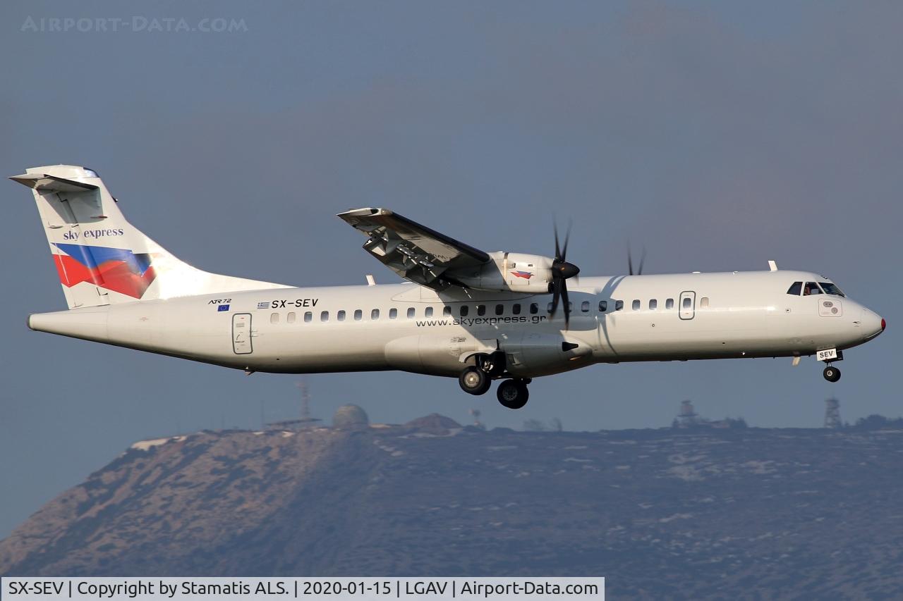 SX-SEV, 2006 ATR 72-212A C/N 699, sky express