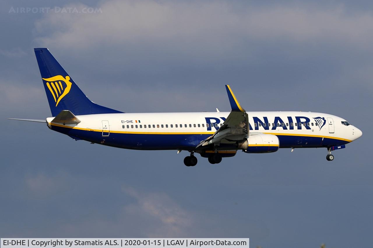 EI-DHE, 2005 Boeing 737-8AS C/N 33574, ryanair