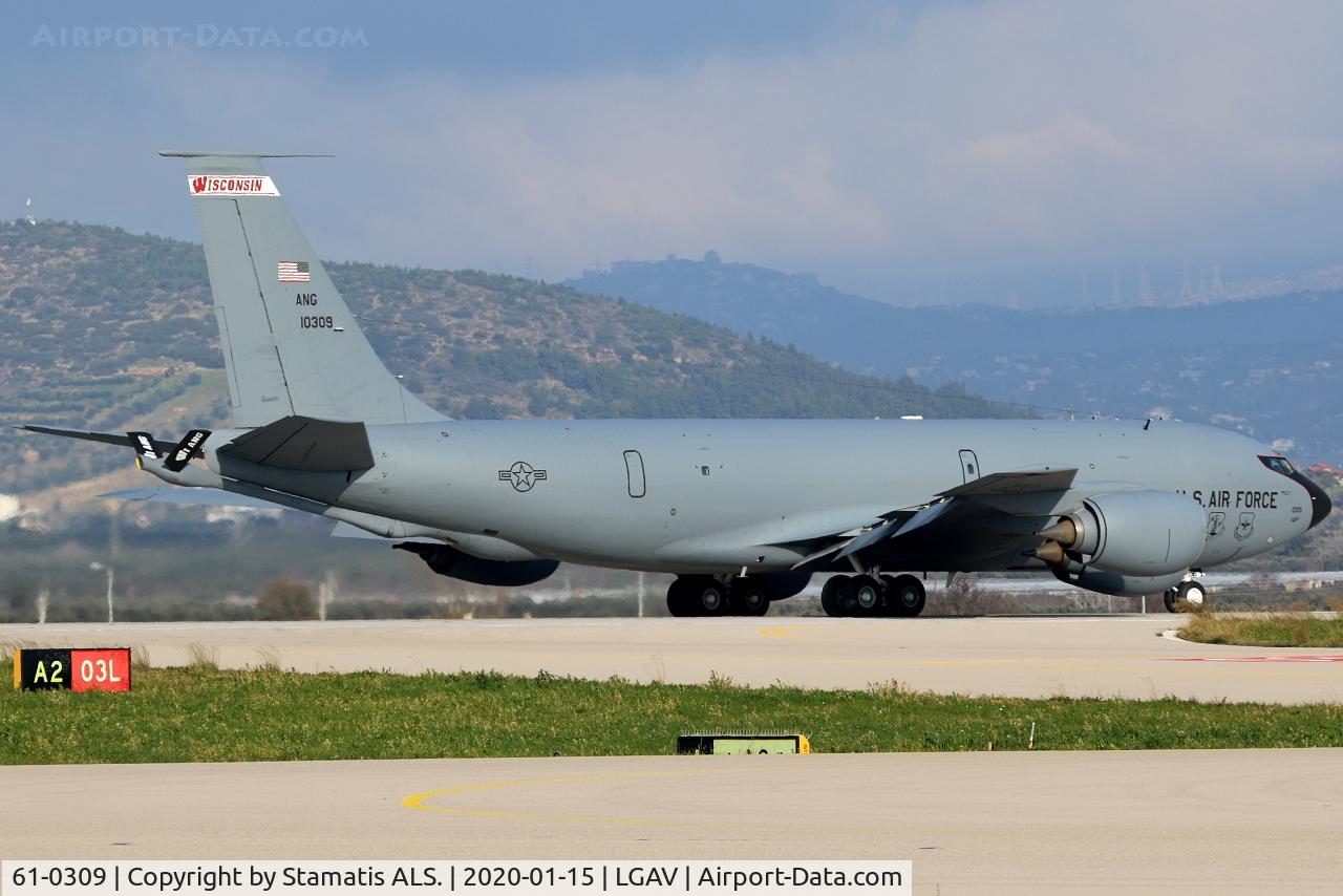 61-0309, 1961 Boeing KC-135R Stratotanker C/N 18216, USAF