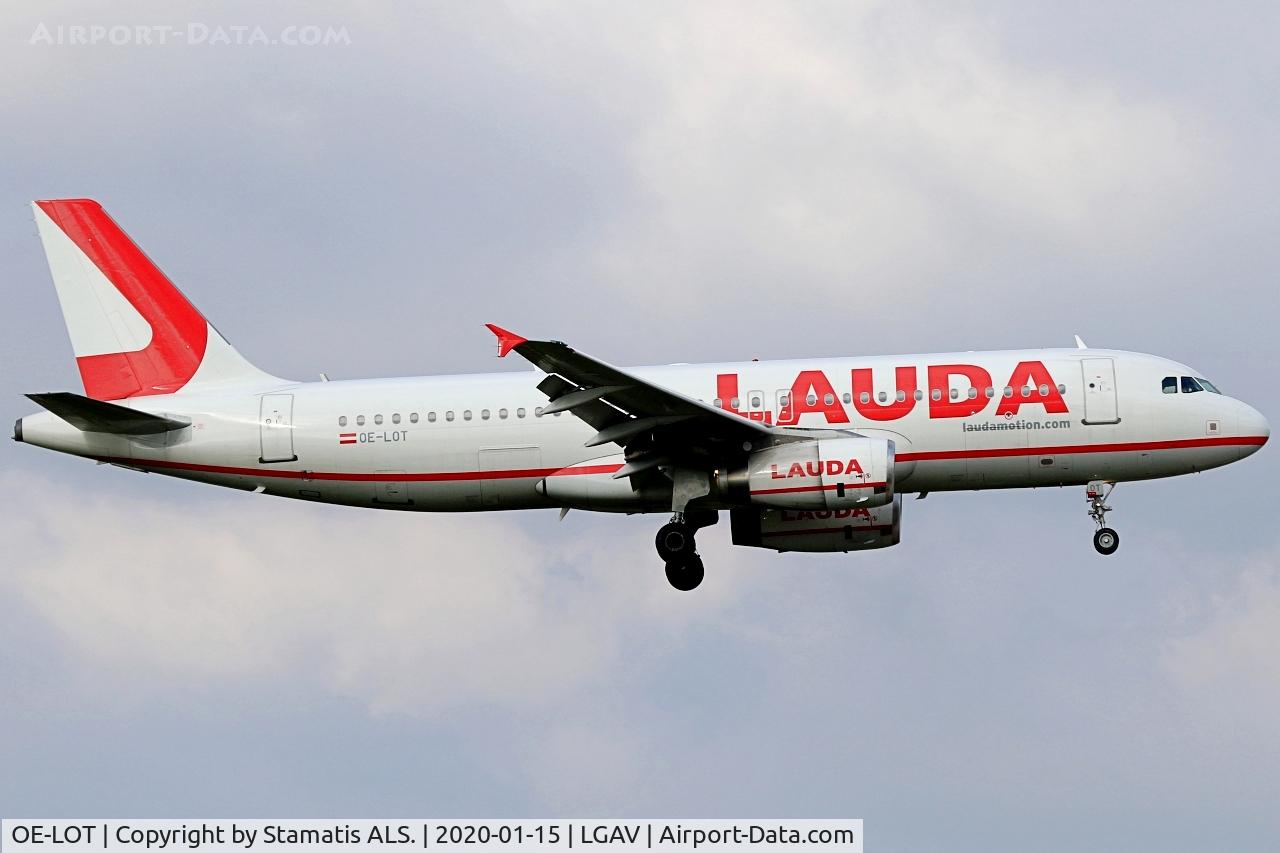 OE-LOT, 2005 Airbus A320-232 C/N 2522, LAUDA