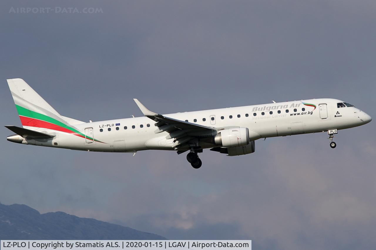 LZ-PLO, 2012 Embraer 190AR (ERJ-190-100IGW) C/N 19000584, BULGARIA AIR