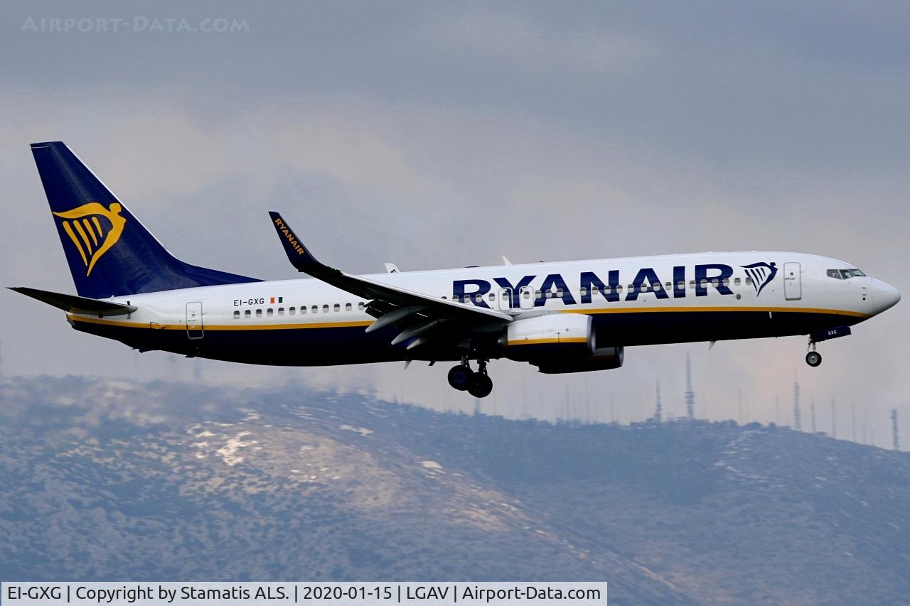 EI-GXG, 2018 Boeing 737-800 C/N 44853, RYANAIR