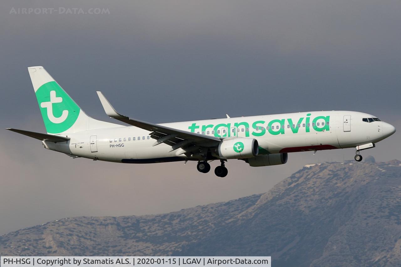 PH-HSG, 2012 Boeing 737-8K2 C/N 39262, TRANSAVIA