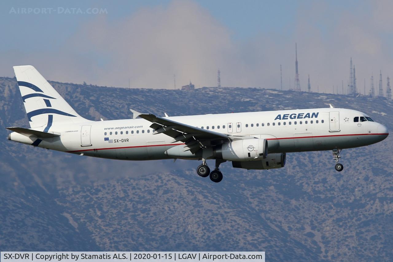 SX-DVR, 2008 Airbus A320-232 C/N 3714, Aegean Airlines