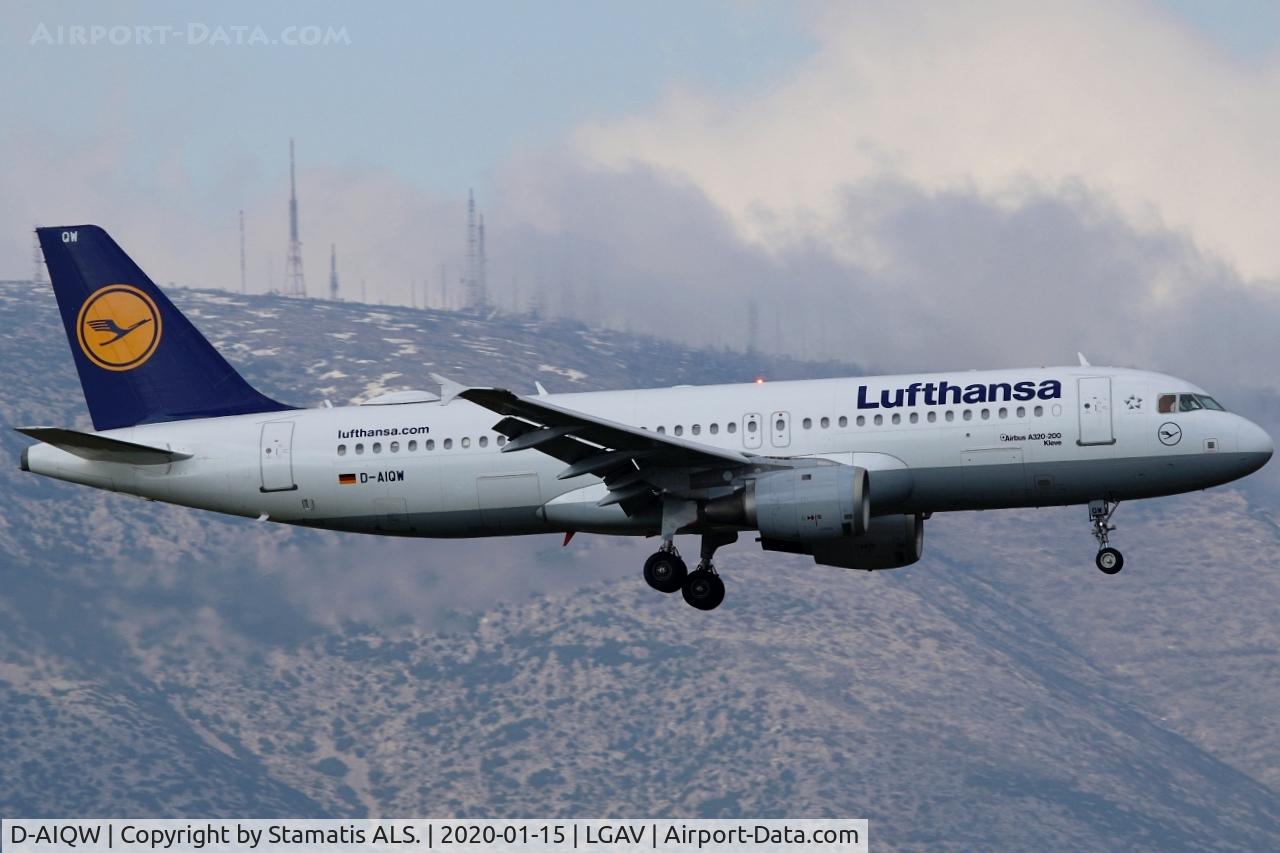 D-AIQW, 2000 Airbus A320-211 C/N 1367, LUFTHANSA