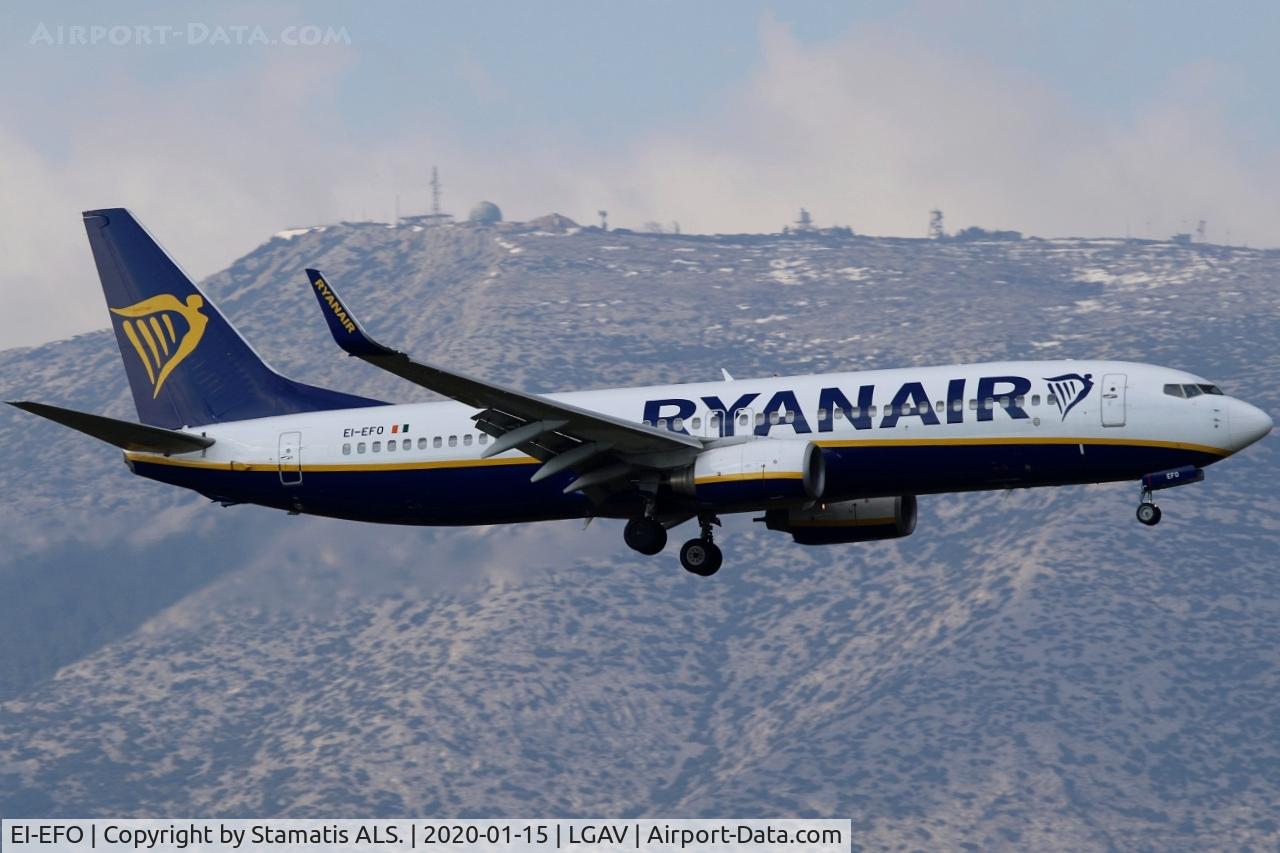 EI-EFO, 2009 Boeing 737-8AS C/N 37539, RYNAIR