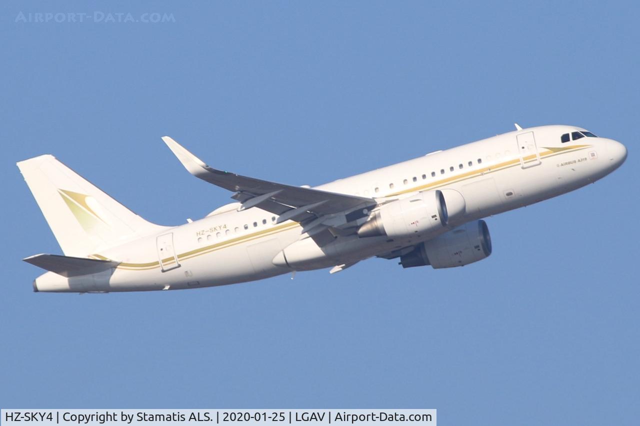 HZ-SKY4, 2015 Airbus A319-115(CJ) C/N 6727, .