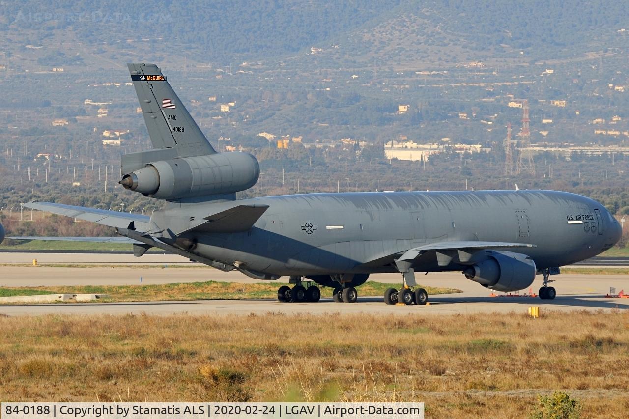 84-0188, 1984 McDonnell Douglas KC-10A Extender C/N 48227, USAF