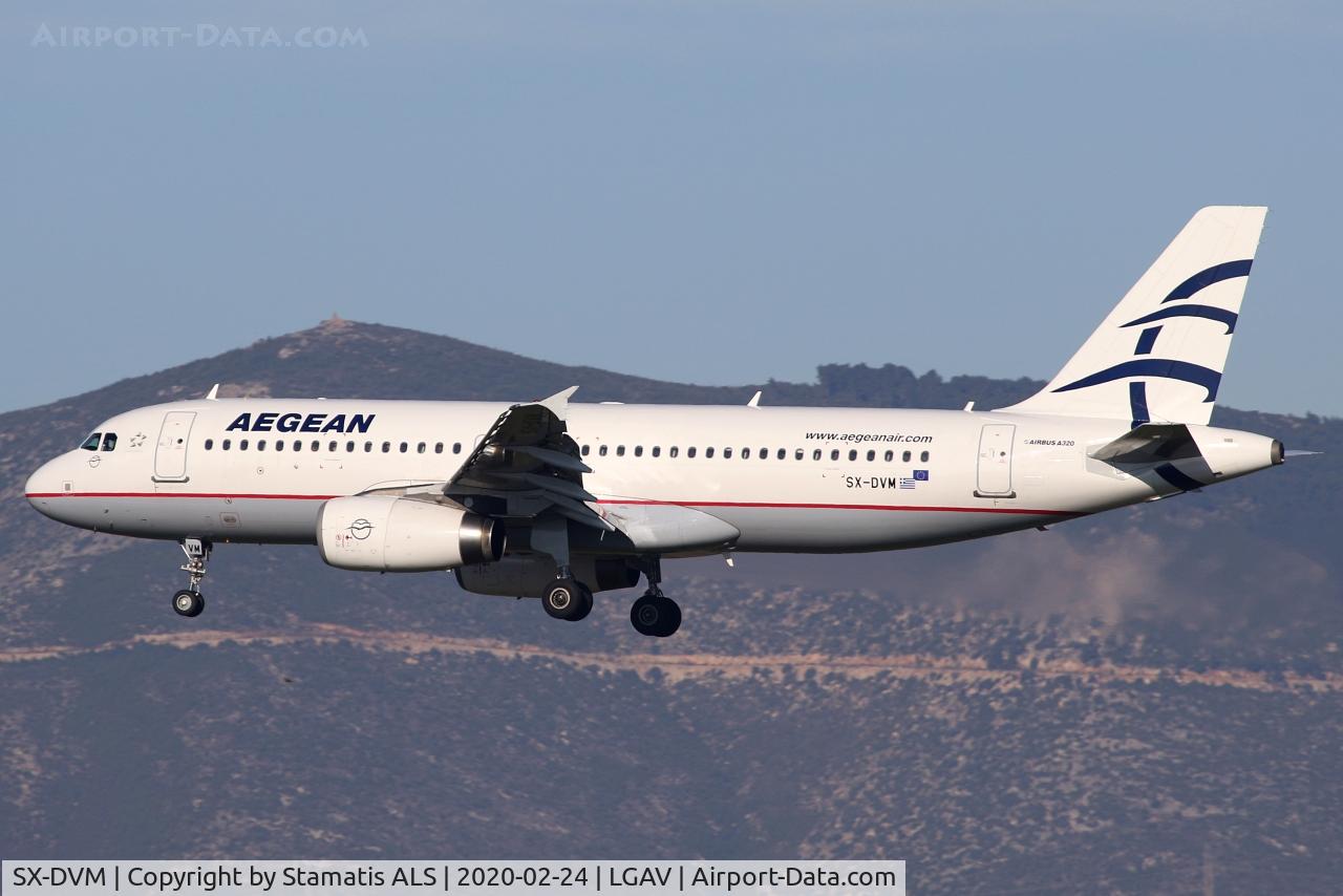SX-DVM, 2008 Airbus A320-232 C/N 3439, Aegean Airlines