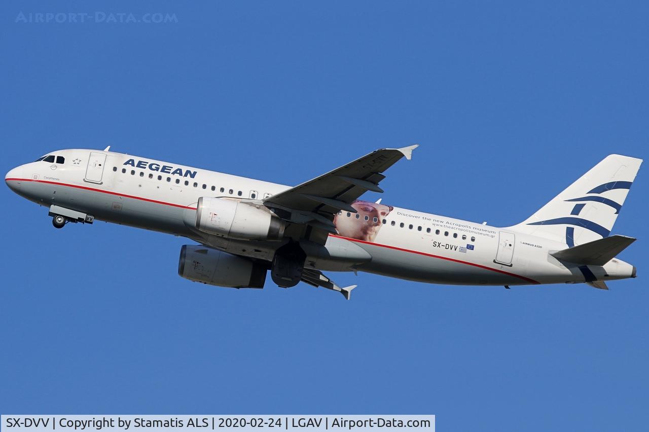 SX-DVV, 2009 Airbus A320-232 C/N 3773, Aegean Airlines
