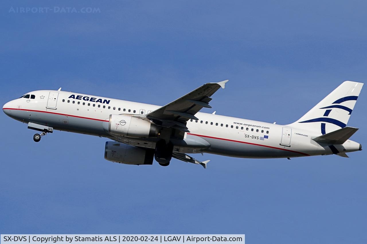SX-DVS, 2008 Airbus A320-232 C/N 3709, Aegean Airlines