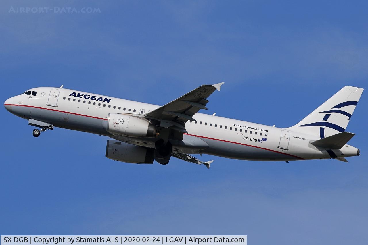 SX-DGB, 2009 Airbus A320-232 C/N 4165, Aegean Airlines