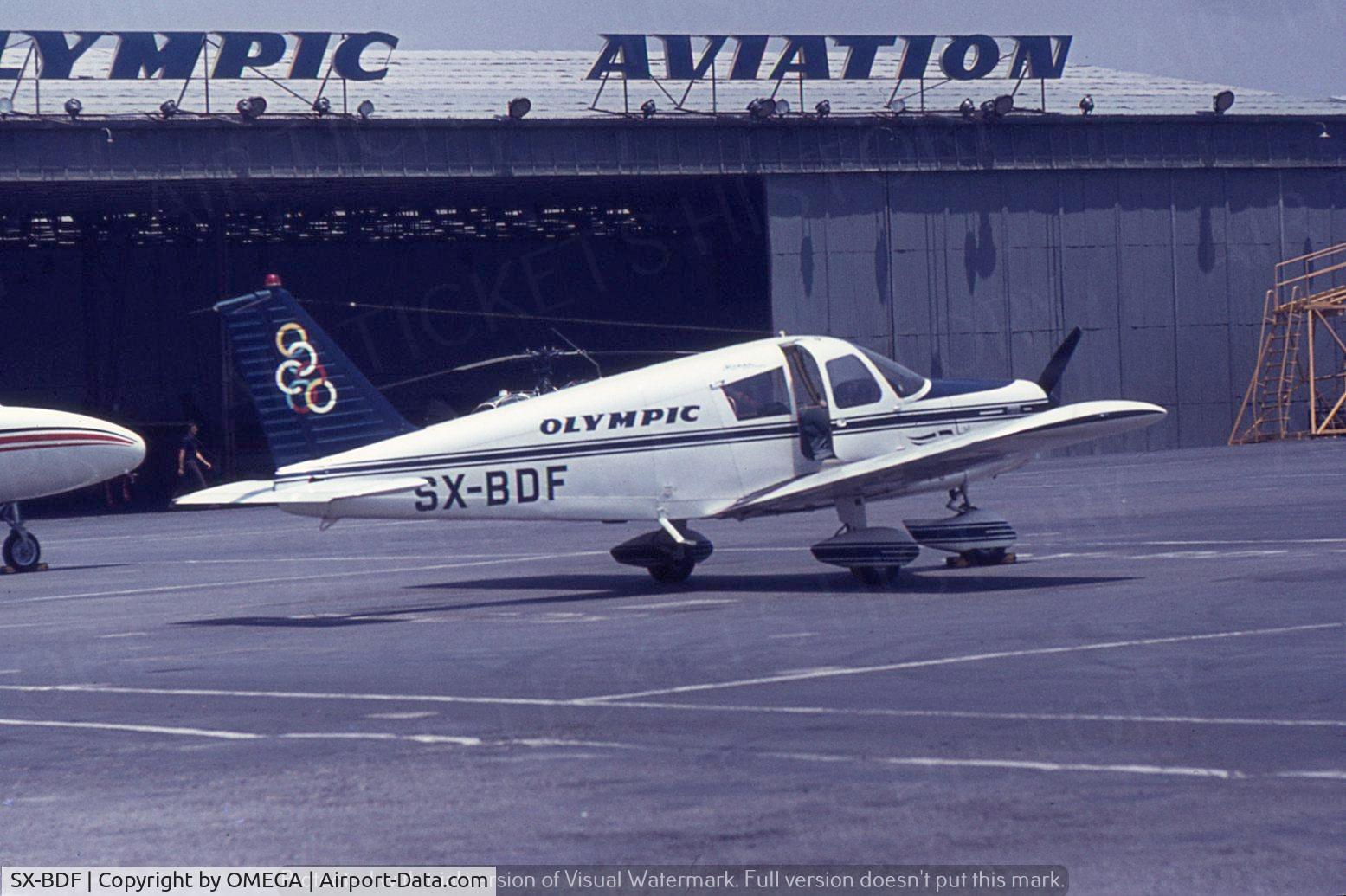 SX-BDF, 1969 Piper PA-28-140 Cherokee C/N 28-25626, OLYMPIC AIRWAYS PIPER PA.28 140 CHEROKEE SX-BDF
