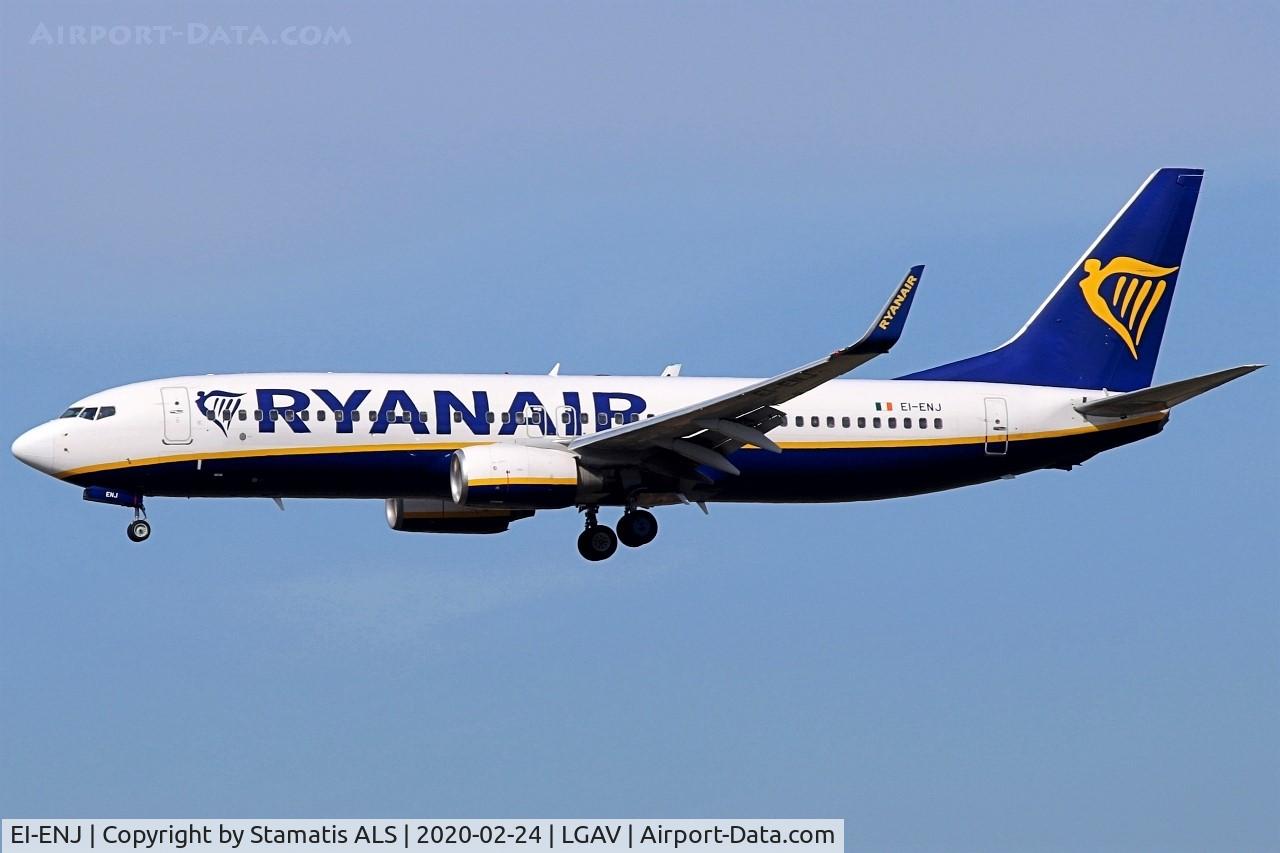 EI-ENJ, 2010 Boeing 737-8AS C/N 40301, RYANAIR