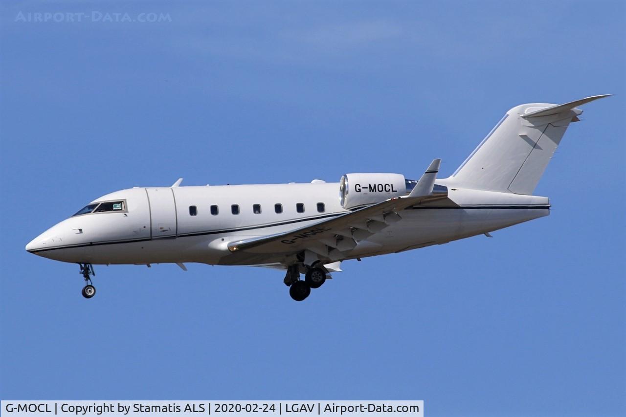 G-MOCL, 2005 Bombardier Challenger 604 (CL-600-2B16) C/N 5620, PR
