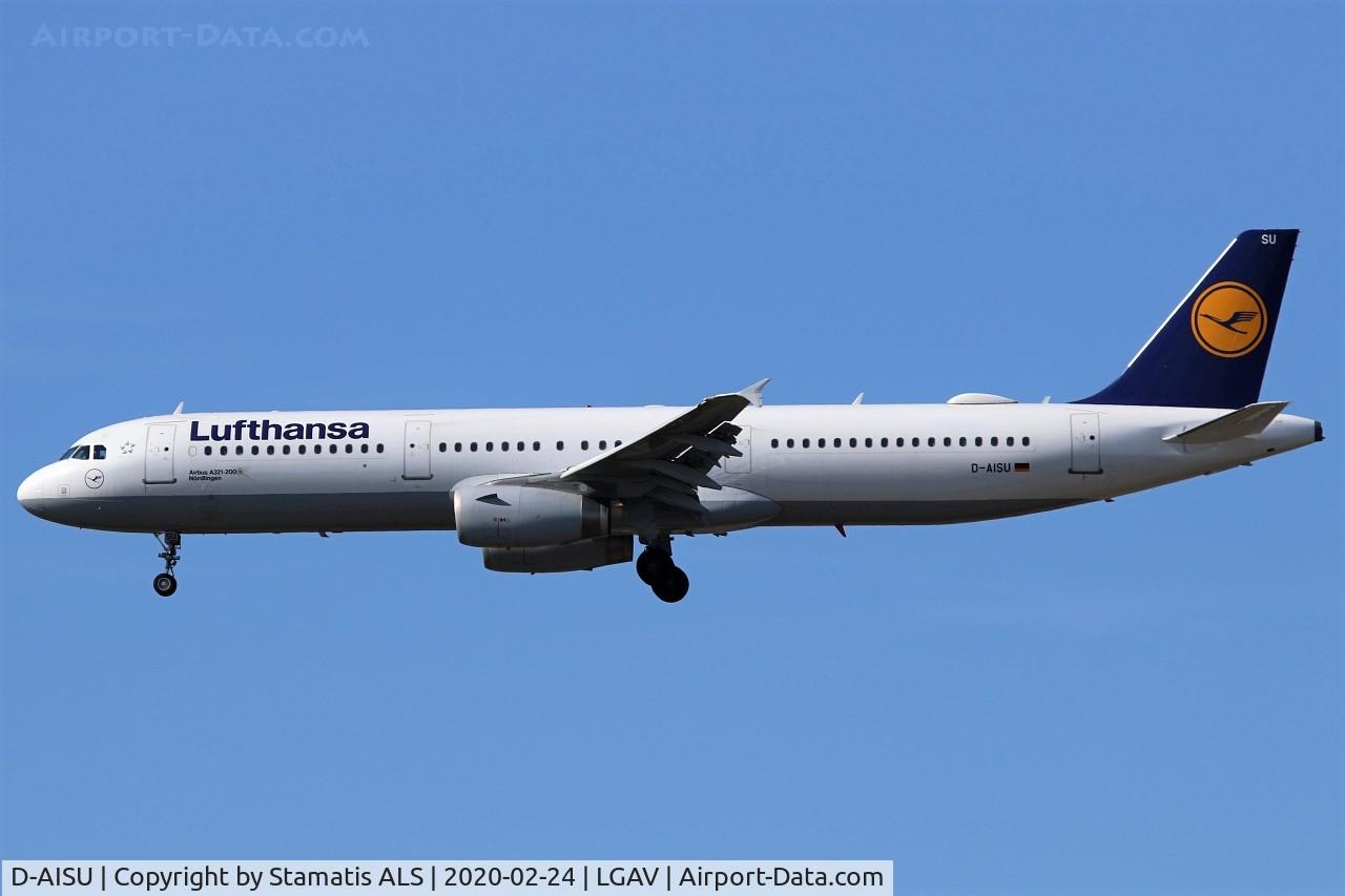 D-AISU, 2009 Airbus A321-231 C/N 4016, LUFTHANSA