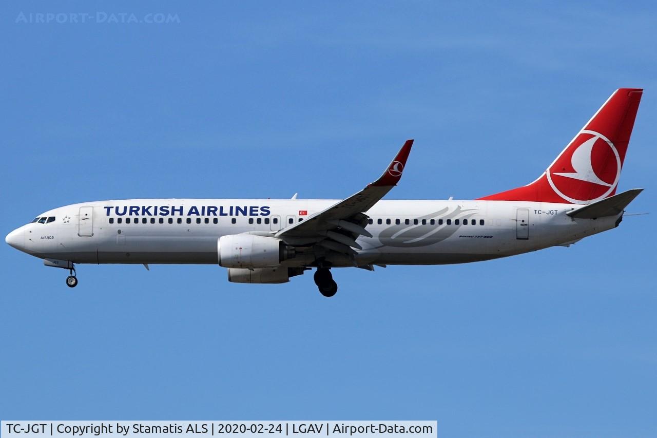 TC-JGT, 2006 Boeing 737-8F2 C/N 34417, TURKISH AIRLINES