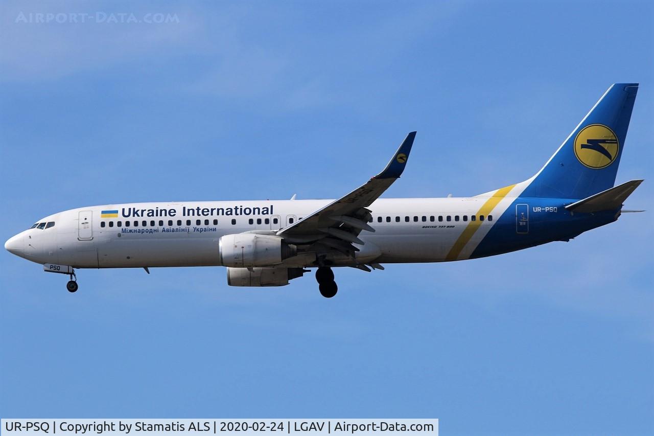 UR-PSQ, 2000 Boeing 737-86N C/N 28620, UKRAINE INTERNATIONAL