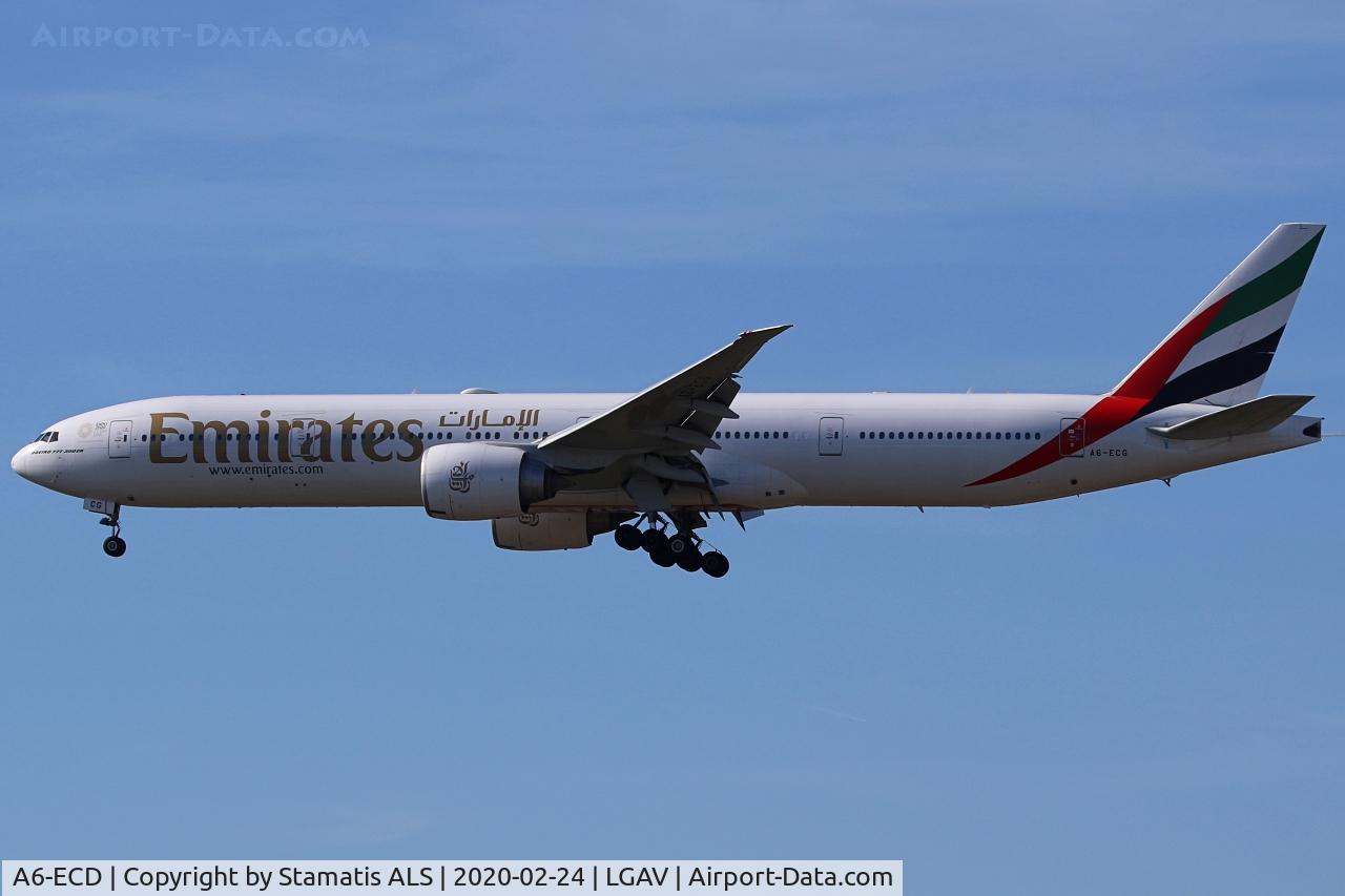 A6-ECD, 2007 Boeing 777-36N/ER C/N 32795, EMIRATES