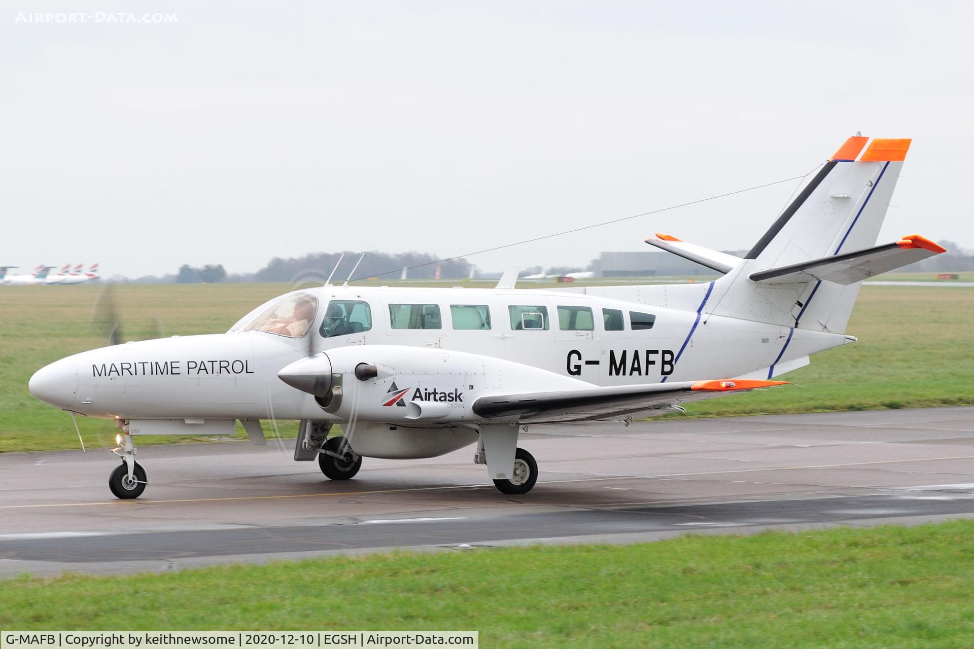 G-MAFB, 1997 Reims F406 Caravan II C/N F406-0080, Crew training mission.