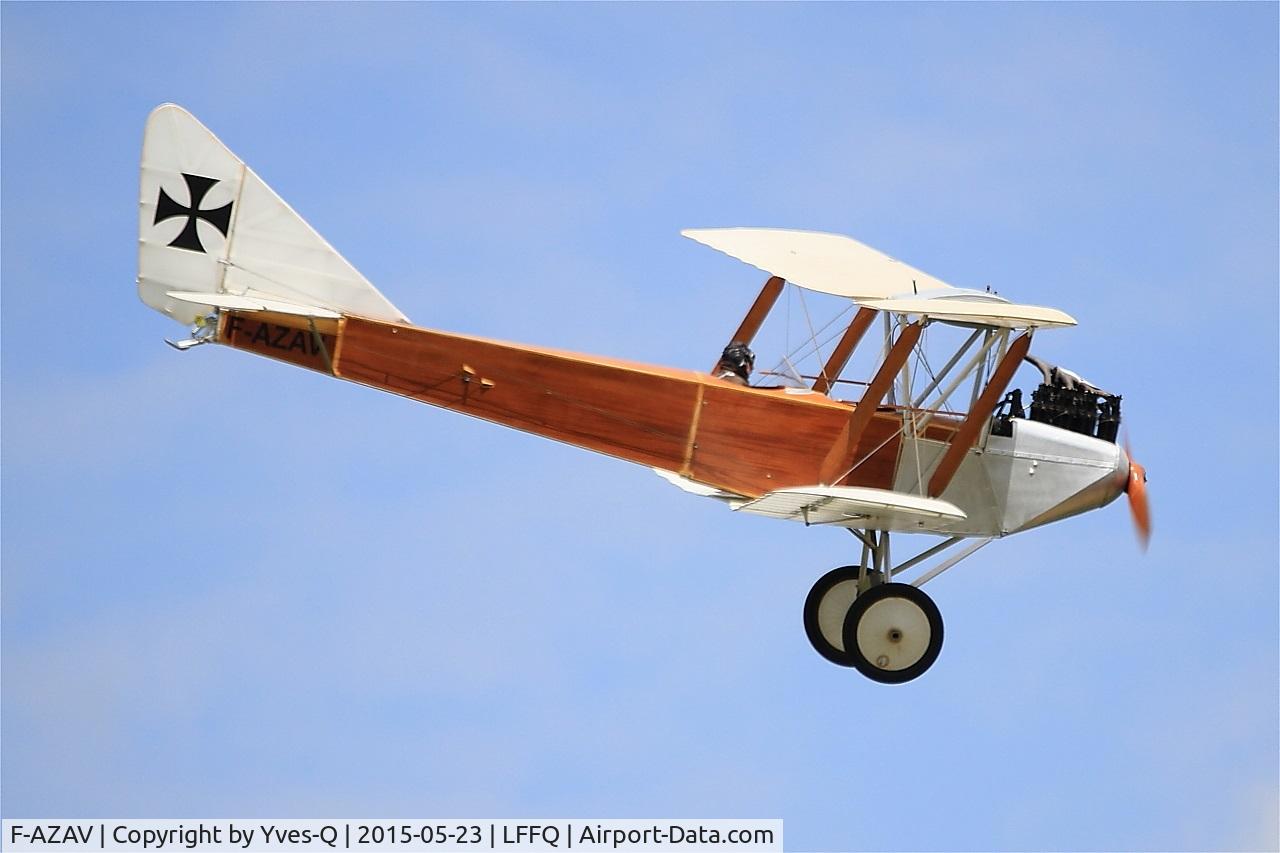 F-AZAV, LFG Roland C.II C/N 005, LFG C2, On display, La Ferté-Alais airfield (LFFQ) Airshow 2015