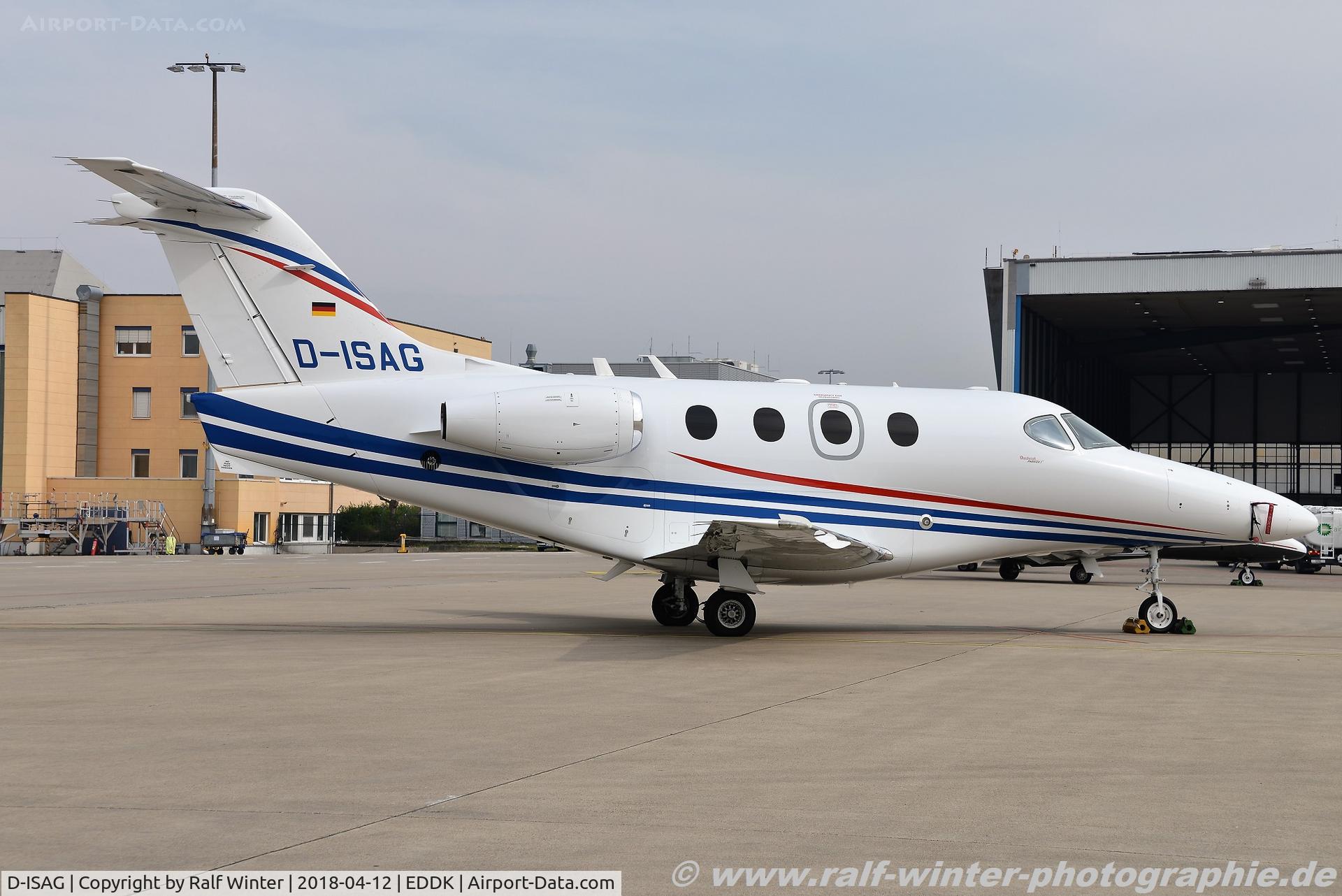 D-ISAG, 2007 Hawker Beechcraft 390 Premier IA C/N RB-221, Hawker Beechcraft 390 Premier 1A - Peak Air - RB-221 - D-ISAG - 12.04.2018 - CGN