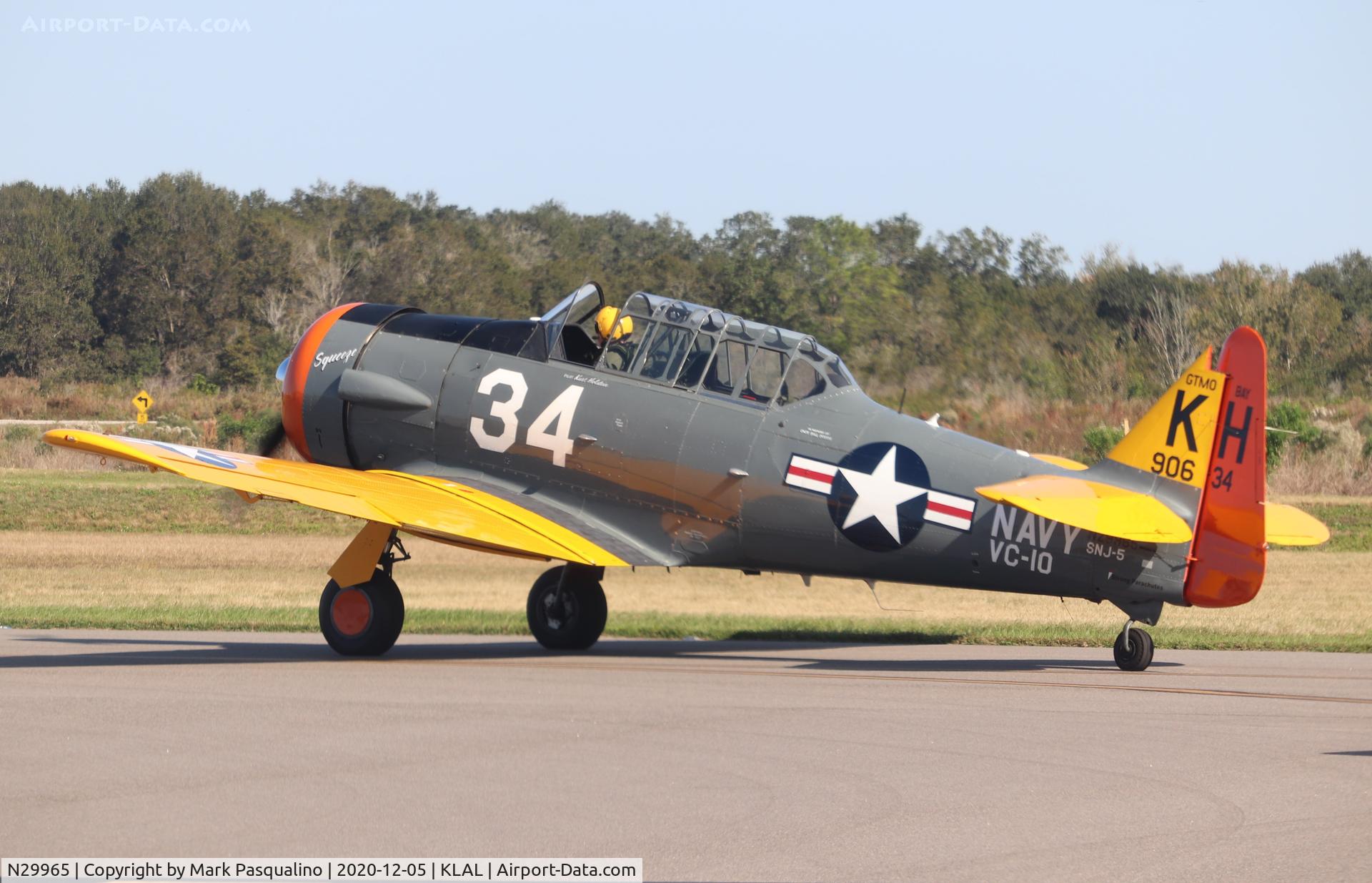N29965, 1944 North American AT-6D Texan C/N 90634, North American AT-6D