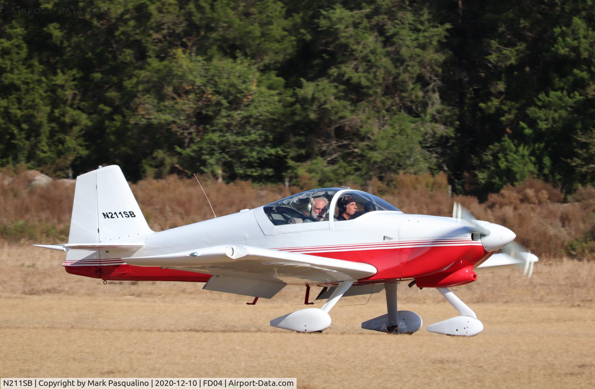 N211SB, 2018 Vans RV-6A C/N SBD-002, Vans RV-6A