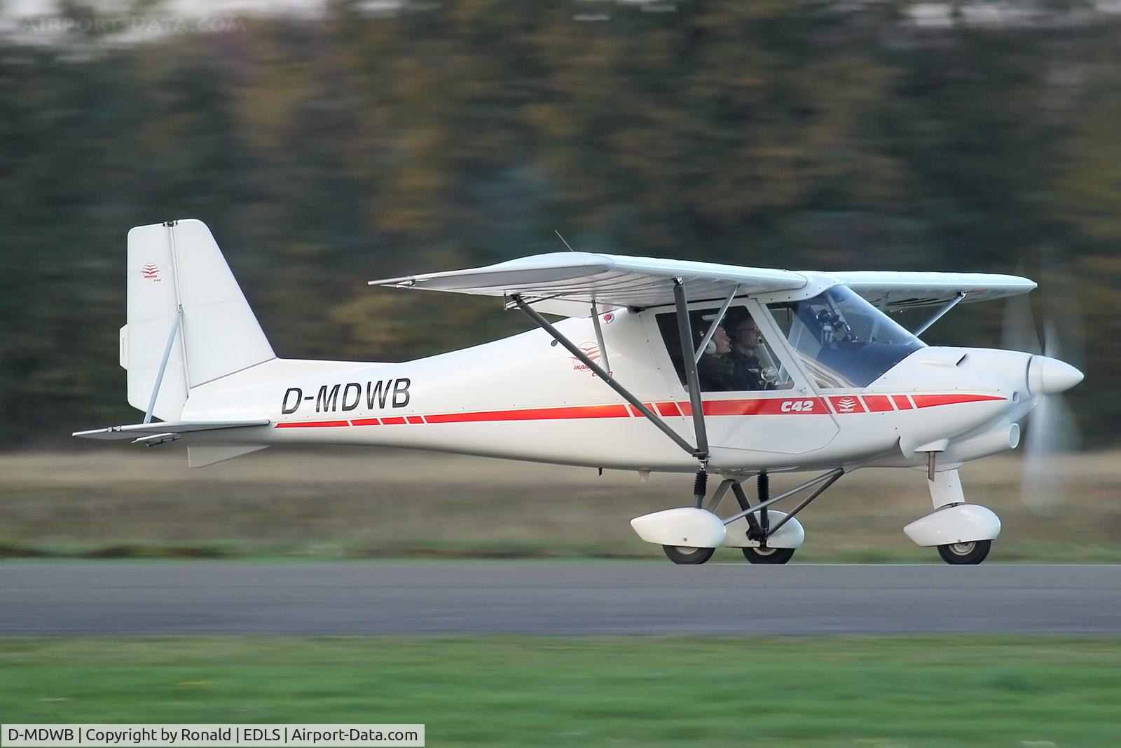 D-MDWB, Comco Ikarus C42B Cyclone C/N unknown, at Stadtlohn