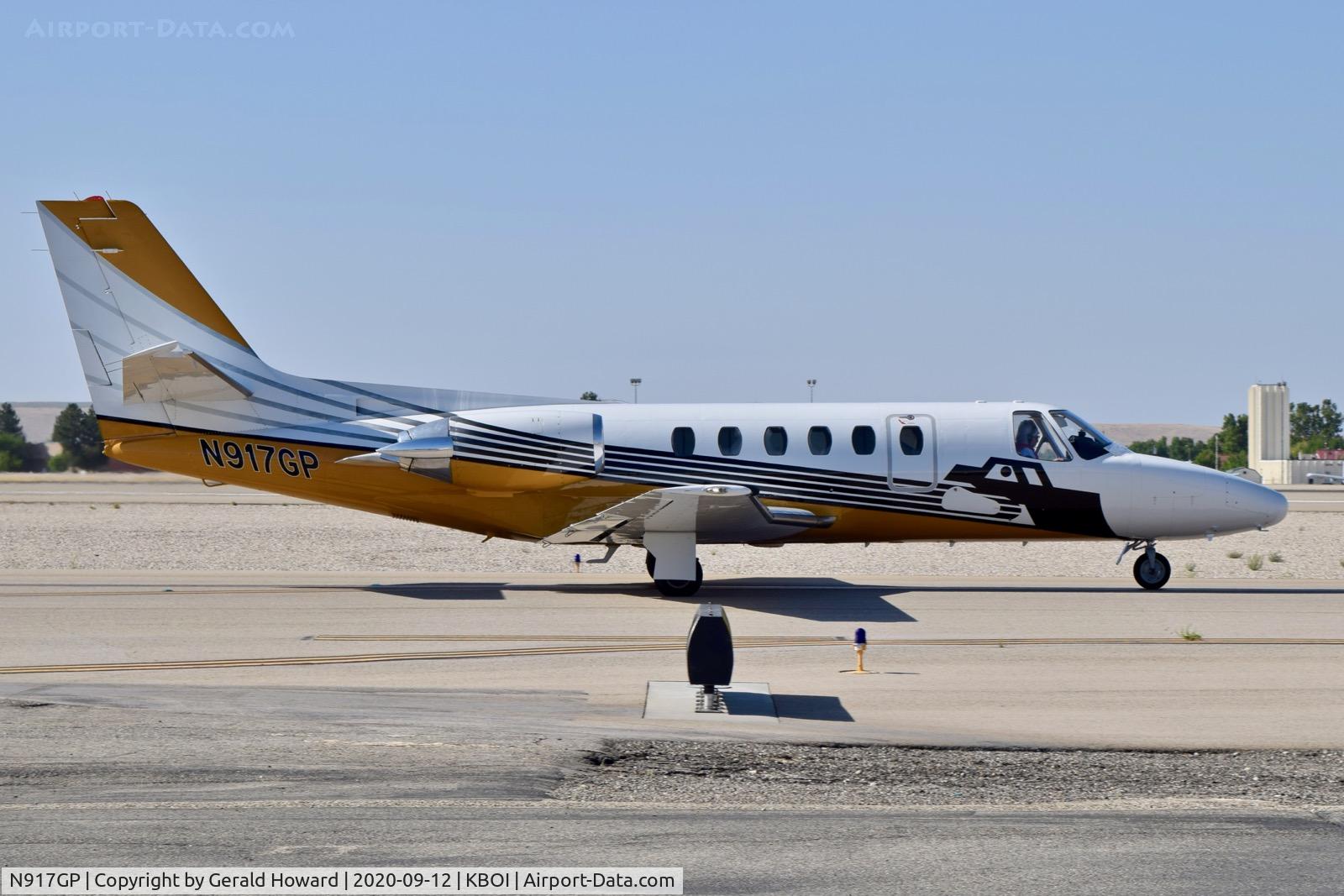 N917GP, 1985 Cessna S550 Citation IIS C/N S5500067, Taxiing on Alpha.