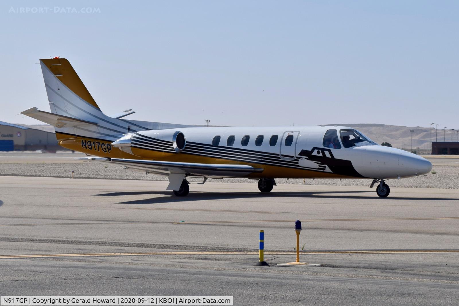 N917GP, 1985 Cessna S550 Citation IIS C/N S5500067, Taxiing on Alpha.