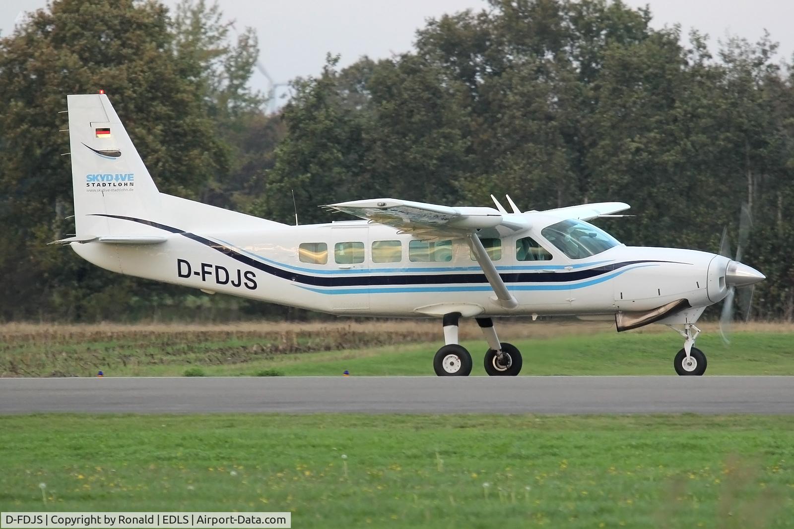 D-FDJS, Cessna 208 Caravan C/N 4114, at Stadtlohn