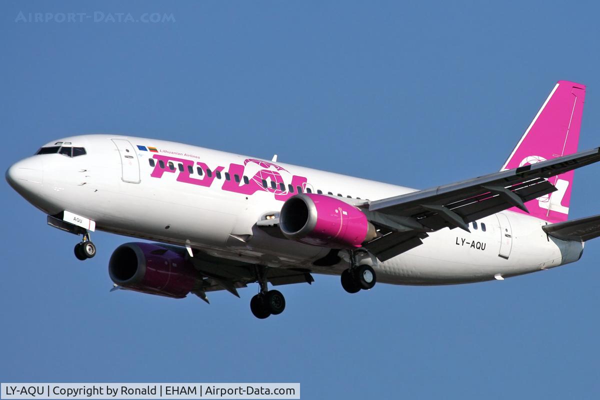 LY-AQU, 1990 Boeing 737-322 C/N 24667, at spl