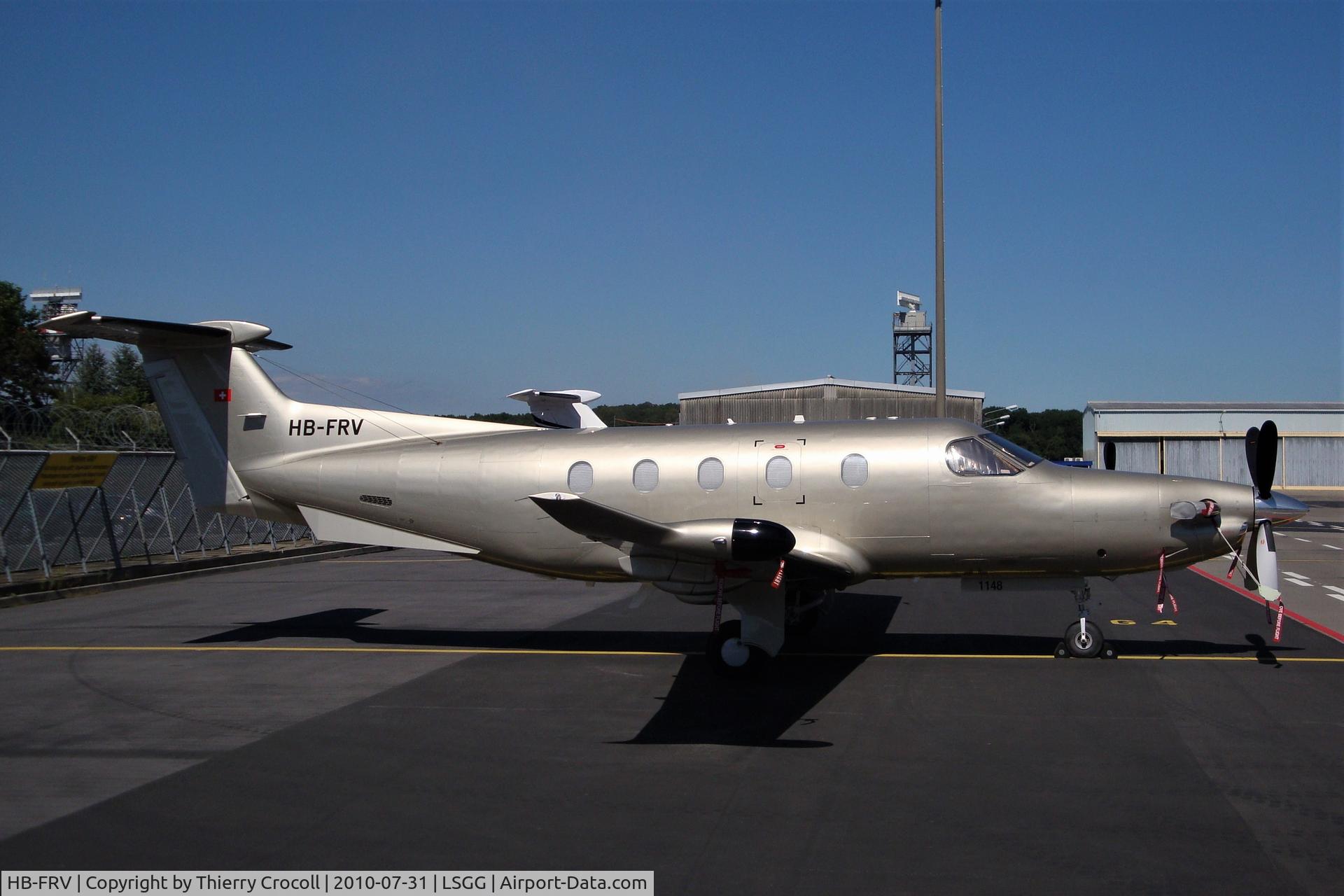 HB-FRV, 2009 Pilatus PC-12/47E C/N 1148, Before delivery to Jetfly Aviation