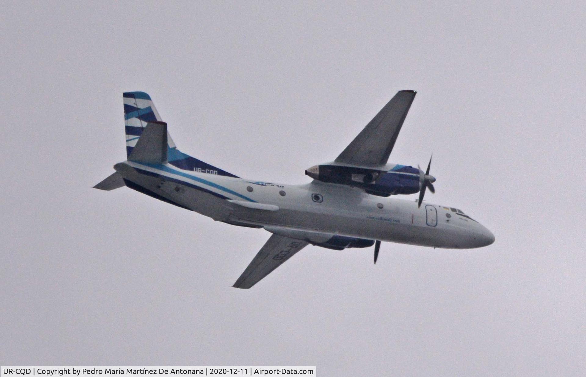 UR-CQD, 1980 Antonov An-26B C/N 10101, Ventas de Armentia - Condado de Treviño - España