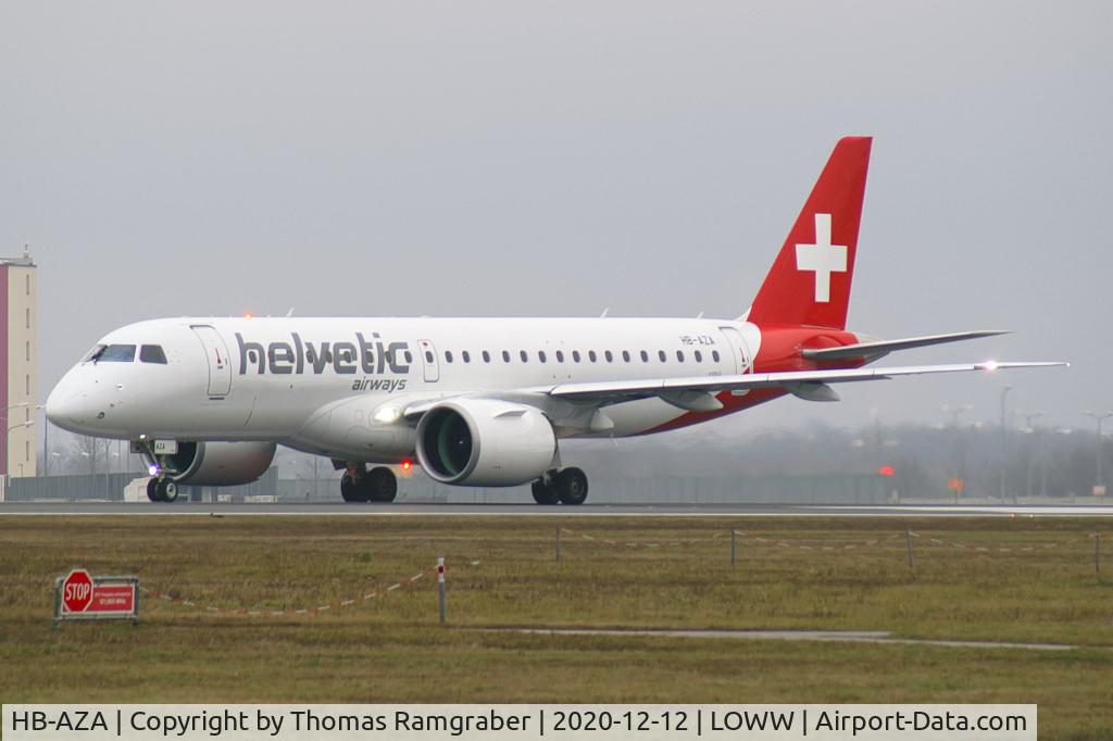 HB-AZA, 2019 Embraer 190-E2 (ERJ-190-300) C/N 19020022, Helvetic Airways Embraer 190 E2