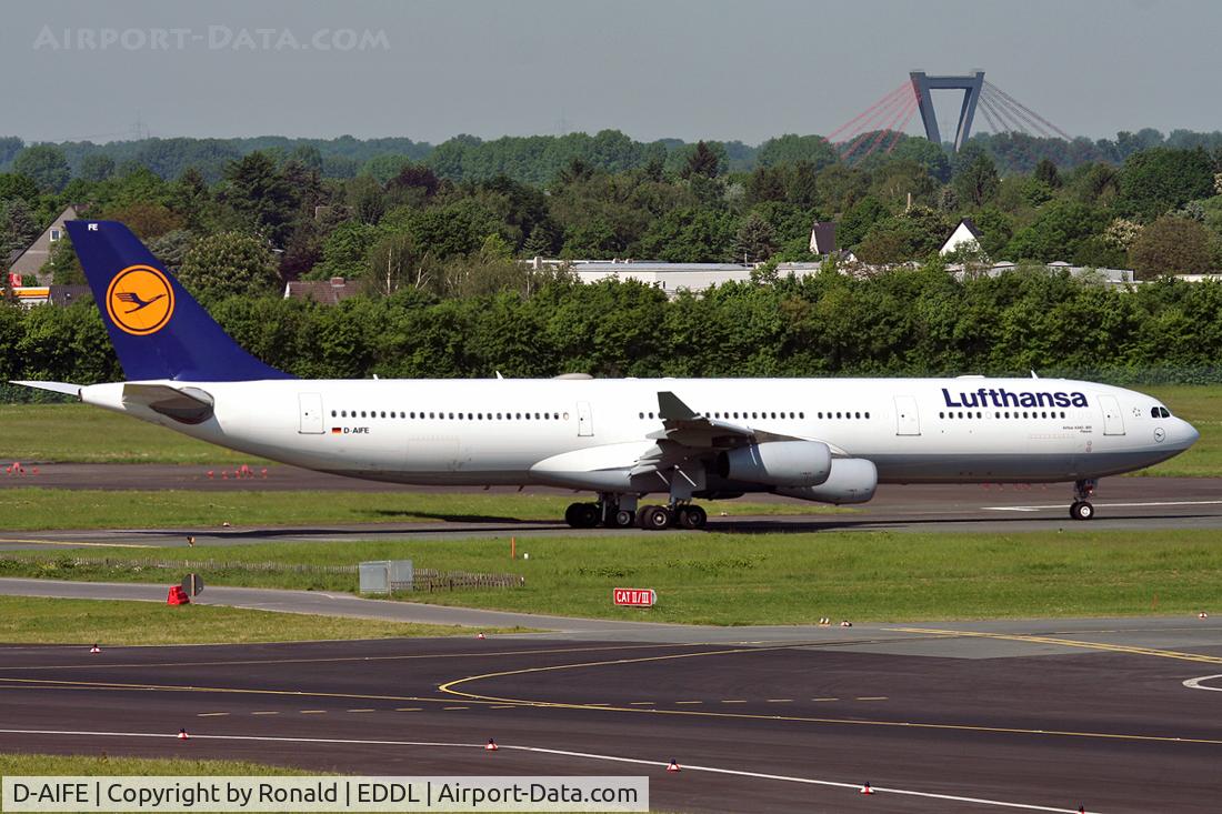 D-AIFE, 2001 Airbus A340-313X C/N 434, at dus