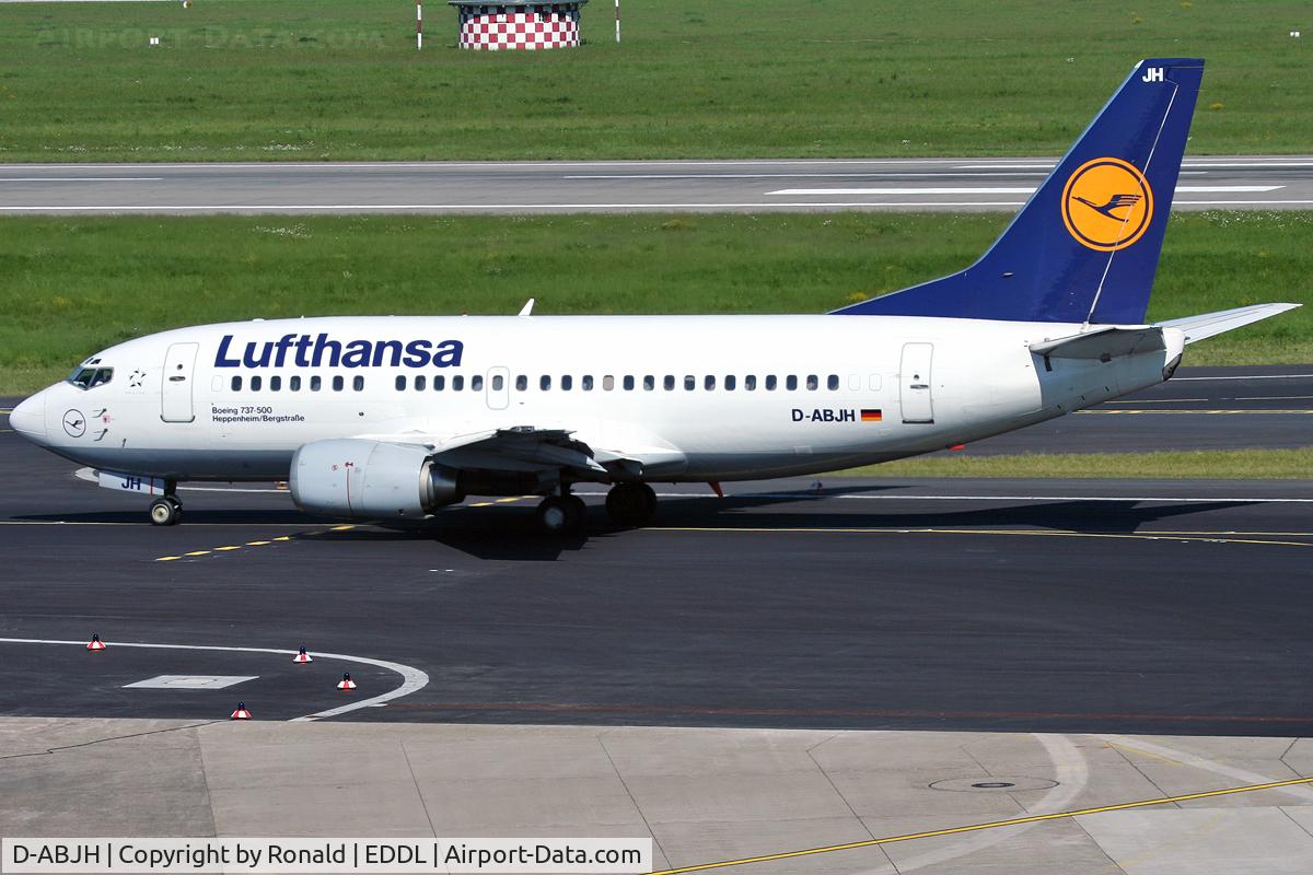 D-ABJH, 1991 Boeing 737-530 C/N 25357, at dus